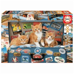 Puzzle Gatitos Viajeros 200 Piezas