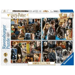 Puzzle Harry Potter Bumper Pack 4 Puzzles 100 Piezas