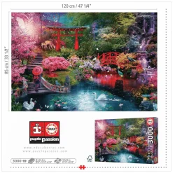 Puzzle Jardín Japonés 3000 Piezas