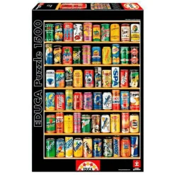 Puzzle Latas 1500 Piezas