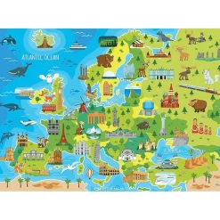 Puzzle Mapa Europa 150 Piezas