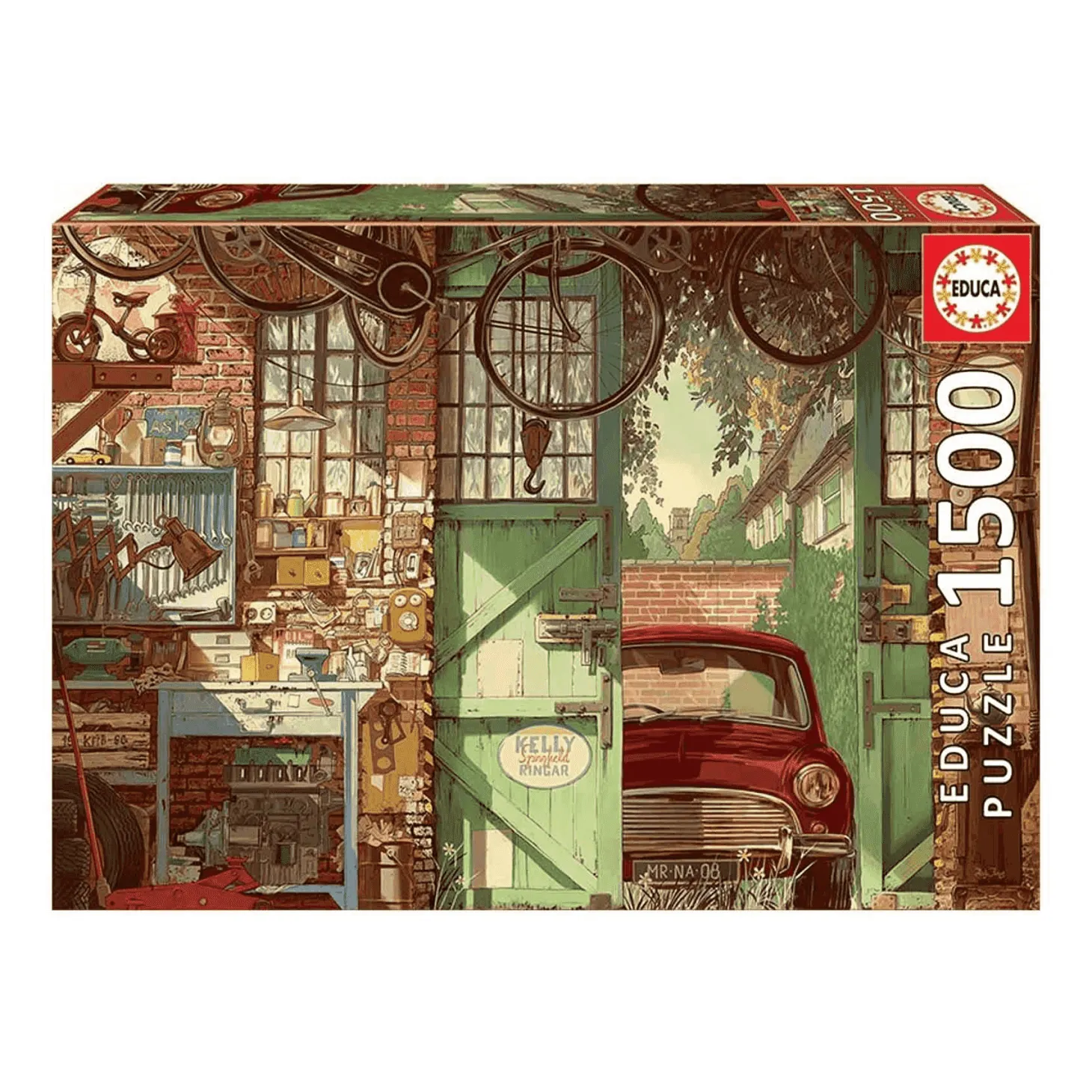 Puzzle Old Garage Arly Jones 1500 piezas
