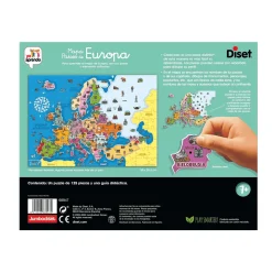 Puzzle Países de Europa 125 Piezas