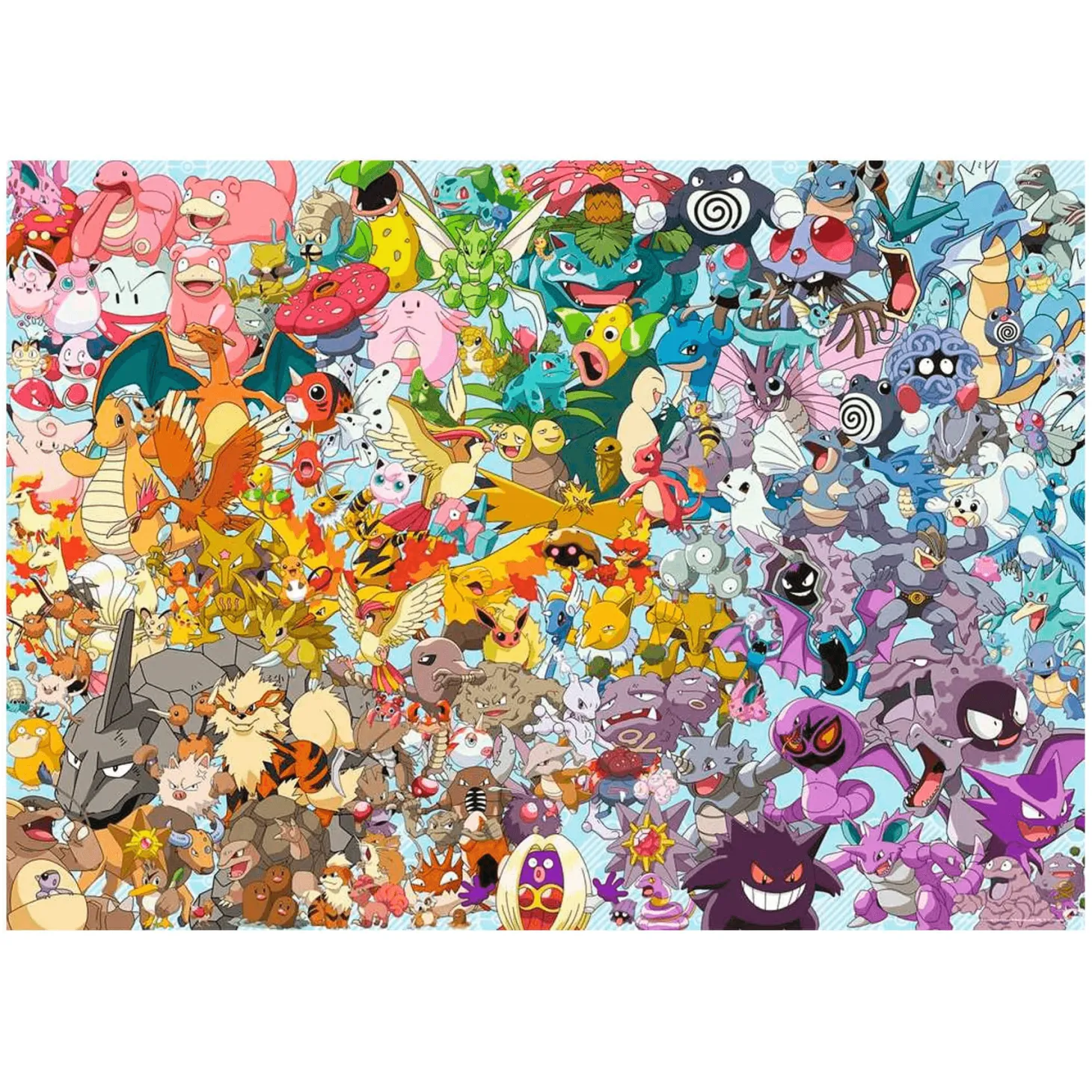 Puzzle, Pokémon, Colección Challenge, 1000 Piezas