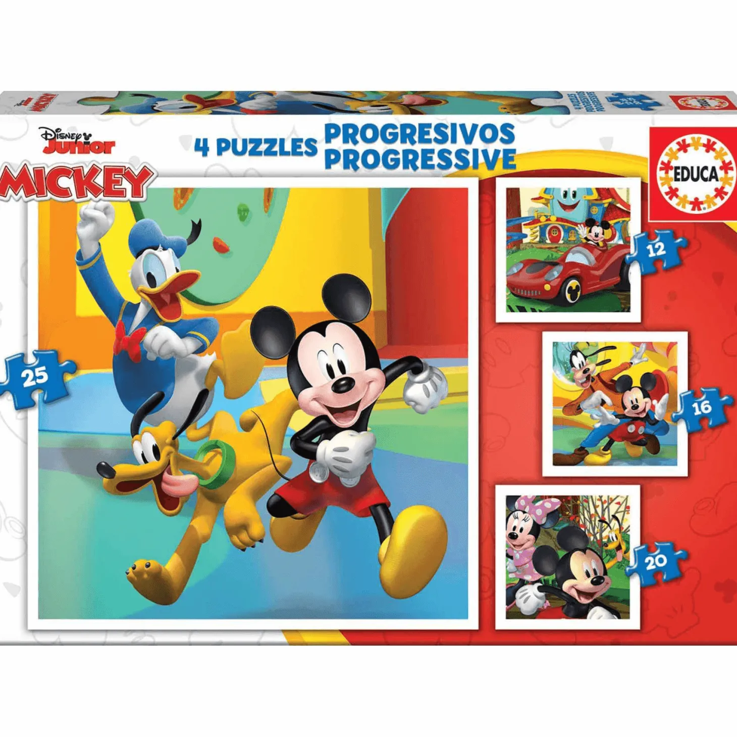 Puzzle Progresivo Mickey Mouse Club House