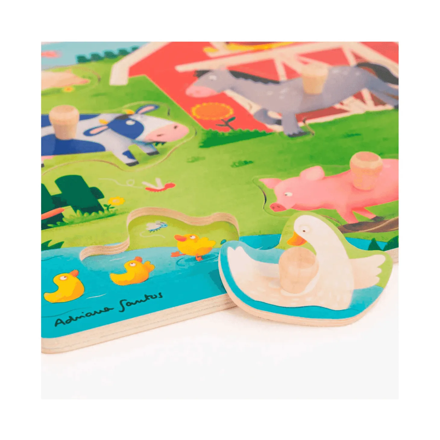 Puzzle XXL Mamas y Bebes Granja