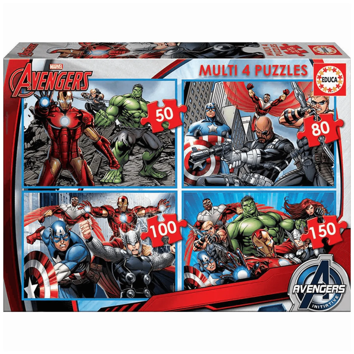 Puzzles Avengers Progresivos