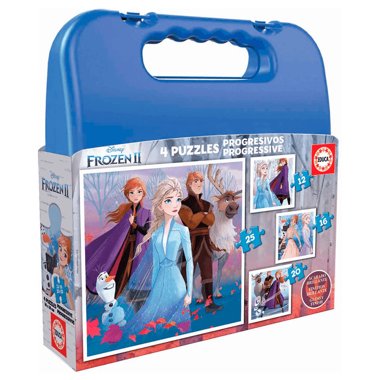 Puzzles Progresivos Frozen 2 Maleta