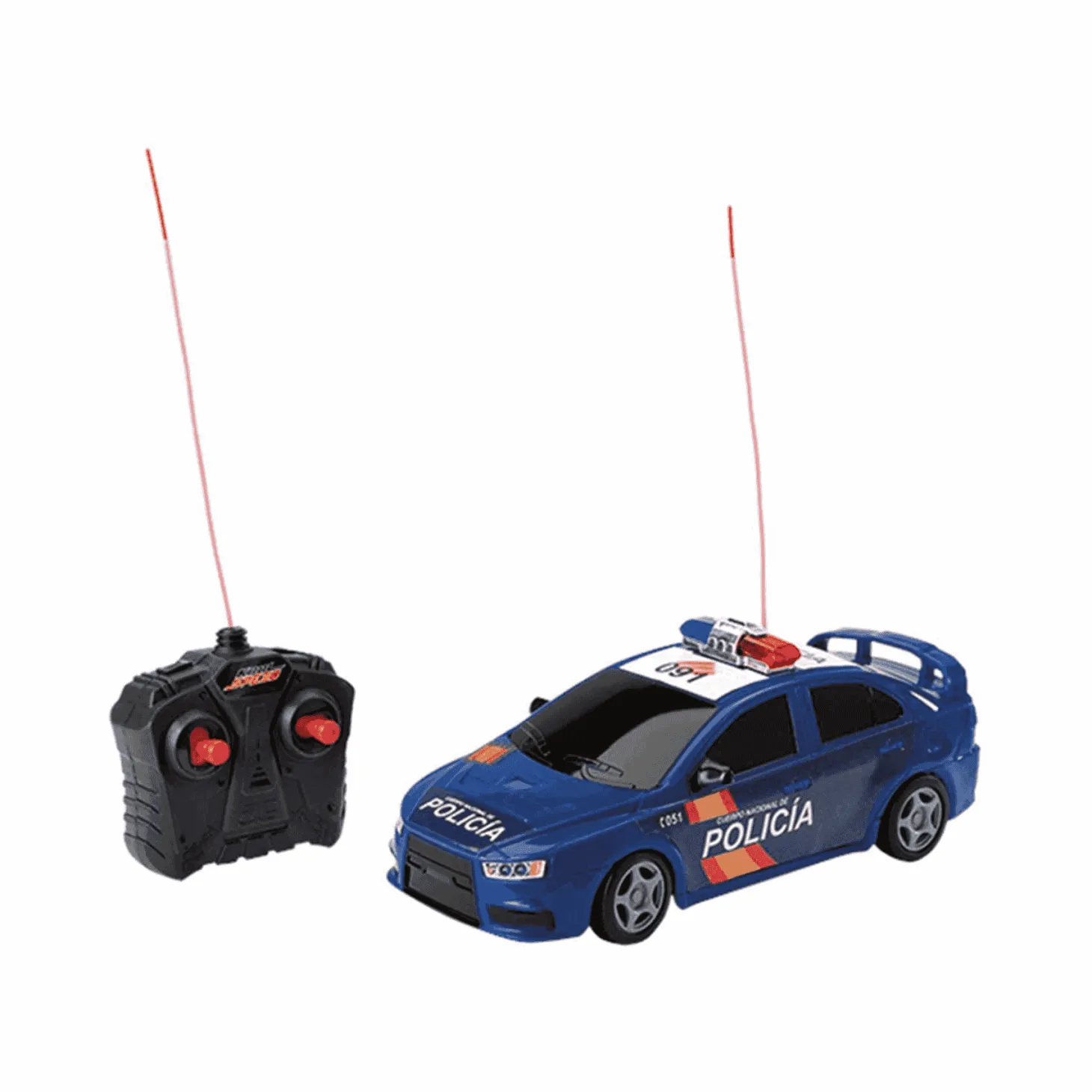 Radio Control Coche Policía Nacional