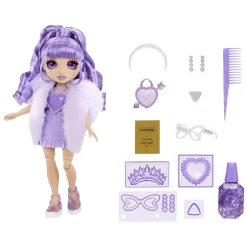 Rainbow High Creative Crystals Fashion Doll Violet Willow