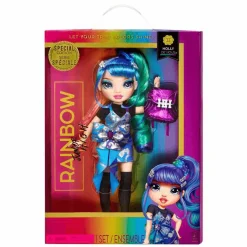 Rainbow High Junior High Edición Especial Muñeca de moda - Holly De´Vious (Azul)