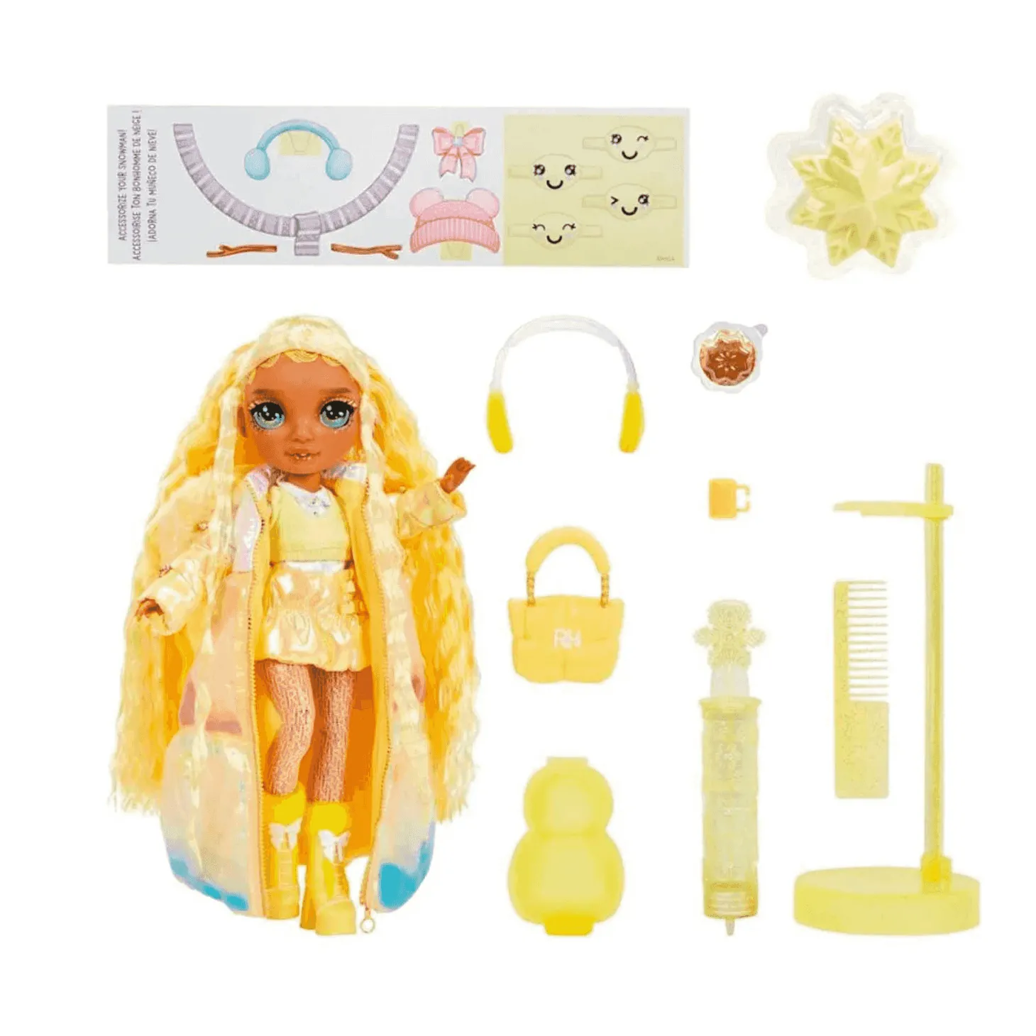 Rainbow High Muñeca Winter Wonderland - Sunny
