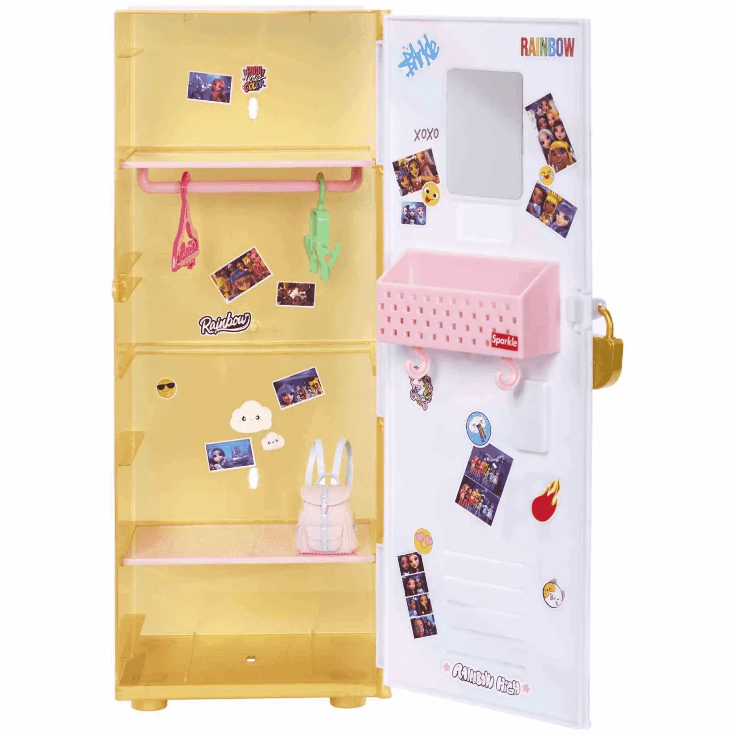 Rainbow High Playset Taquilla con Muñeca
