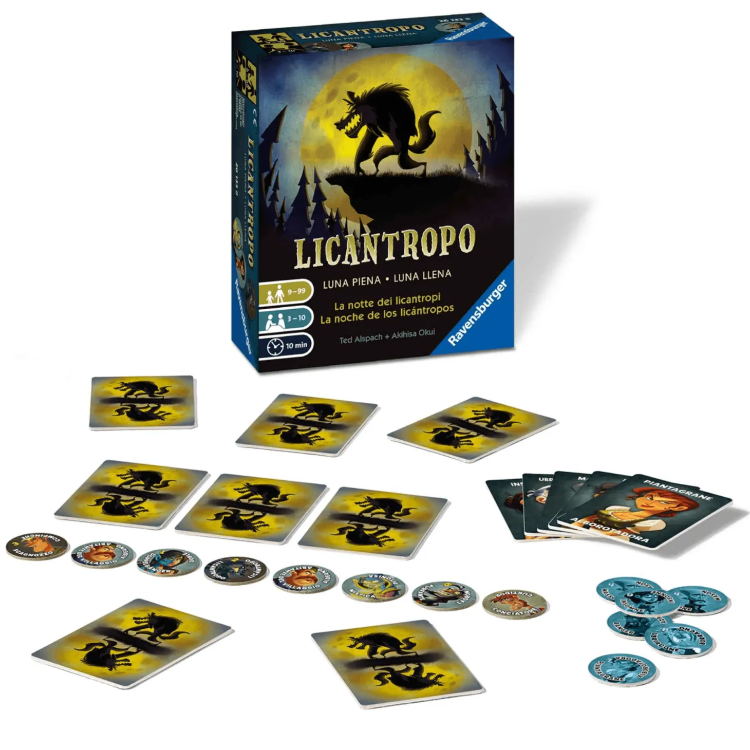 Ravenburger Licantropo, Juego de Cartas Para Toda la Familia, Aplicación integrada para Móvil, 9+ Añ