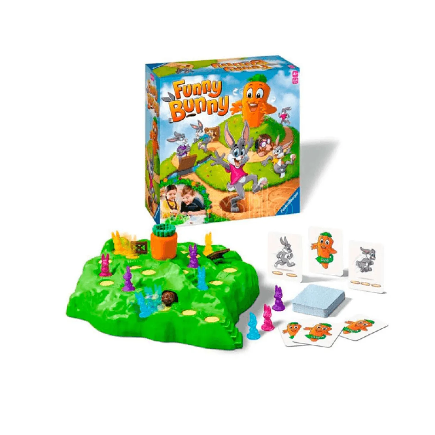 Ravensburger - Funny Bunny - Juego de Mesa para Niños