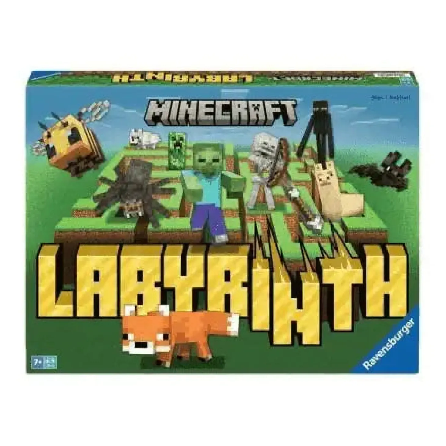 Ravensburger Labyrinth: Minecraft – Juego de Mesa Familiar