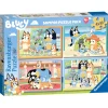 Ravensburger Puzzle Bluey, Colección Puzzle 4x42 Bumper Pack, 4 Puzzle de 42 Piezas, Puzzle para Niñ