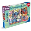 Ravensburger Puzzle Disney Stitch, Colección 3 x 49, 3 Puzzle de 49 Piezas, Puzzle para Niños, Edad