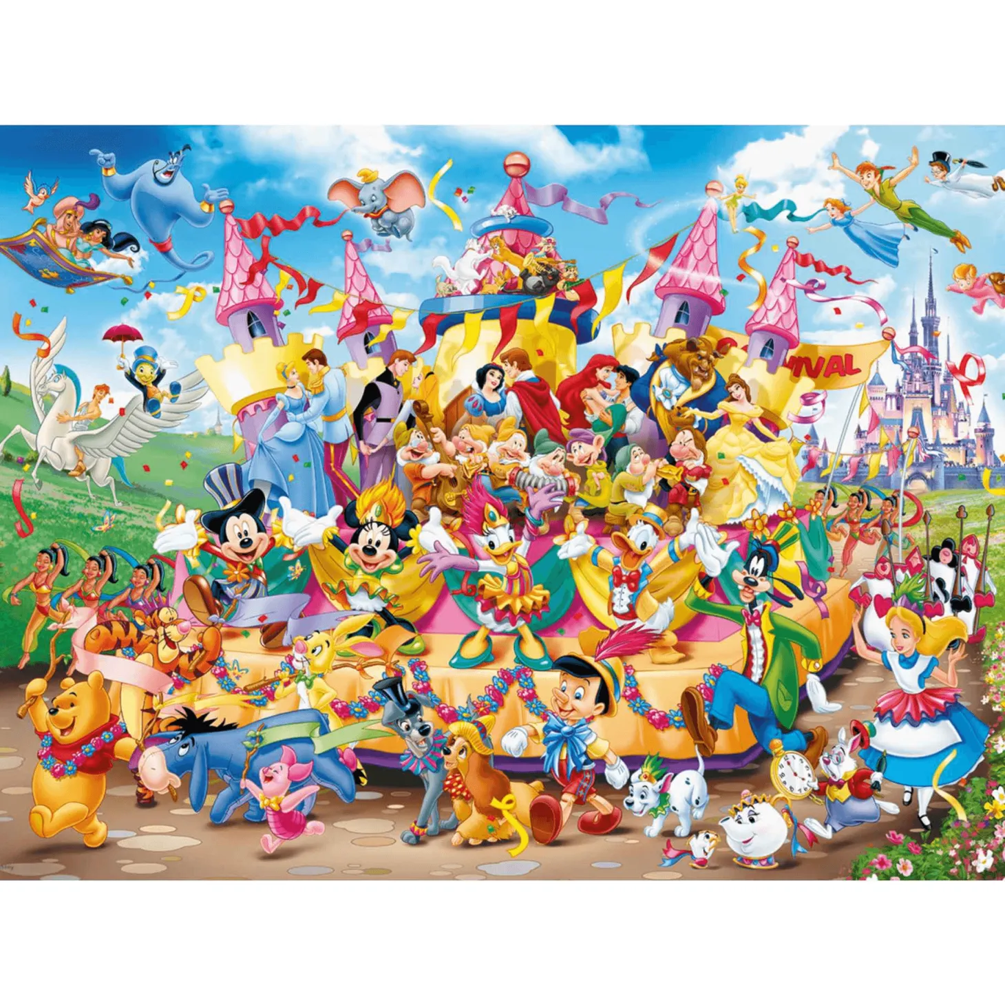 Ravensburger Puzzle Disney Carnaval, Colección Disney Collector´s Edition, 1000 Piezas, Puzzle Adult