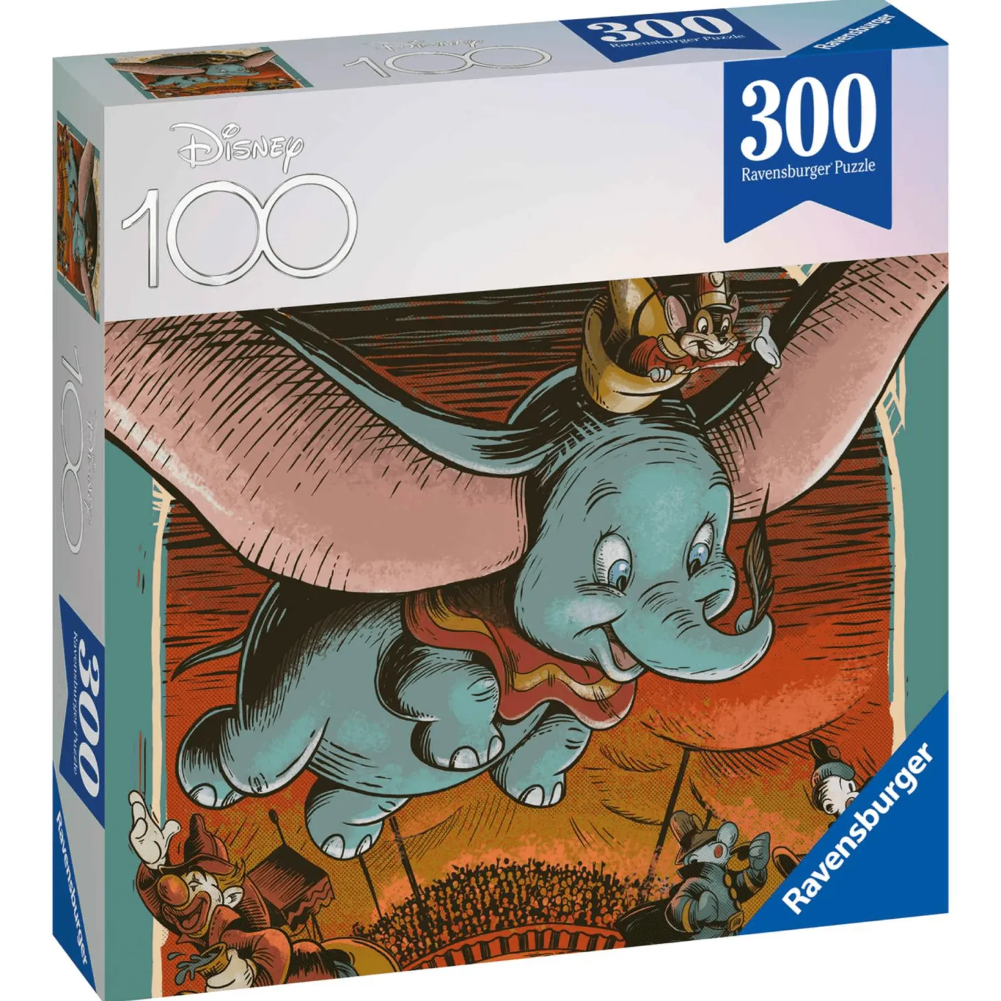 Ravensburger Puzzle Disney Dumbo, 300 Piezas, 8+, Limited edition Disney 100
