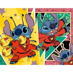 Ravensburger Puzzle Stitch, Colección Puzzle 4 in a box, 10, 12, 14, 16 Piezas, Puzzle para Niños, E