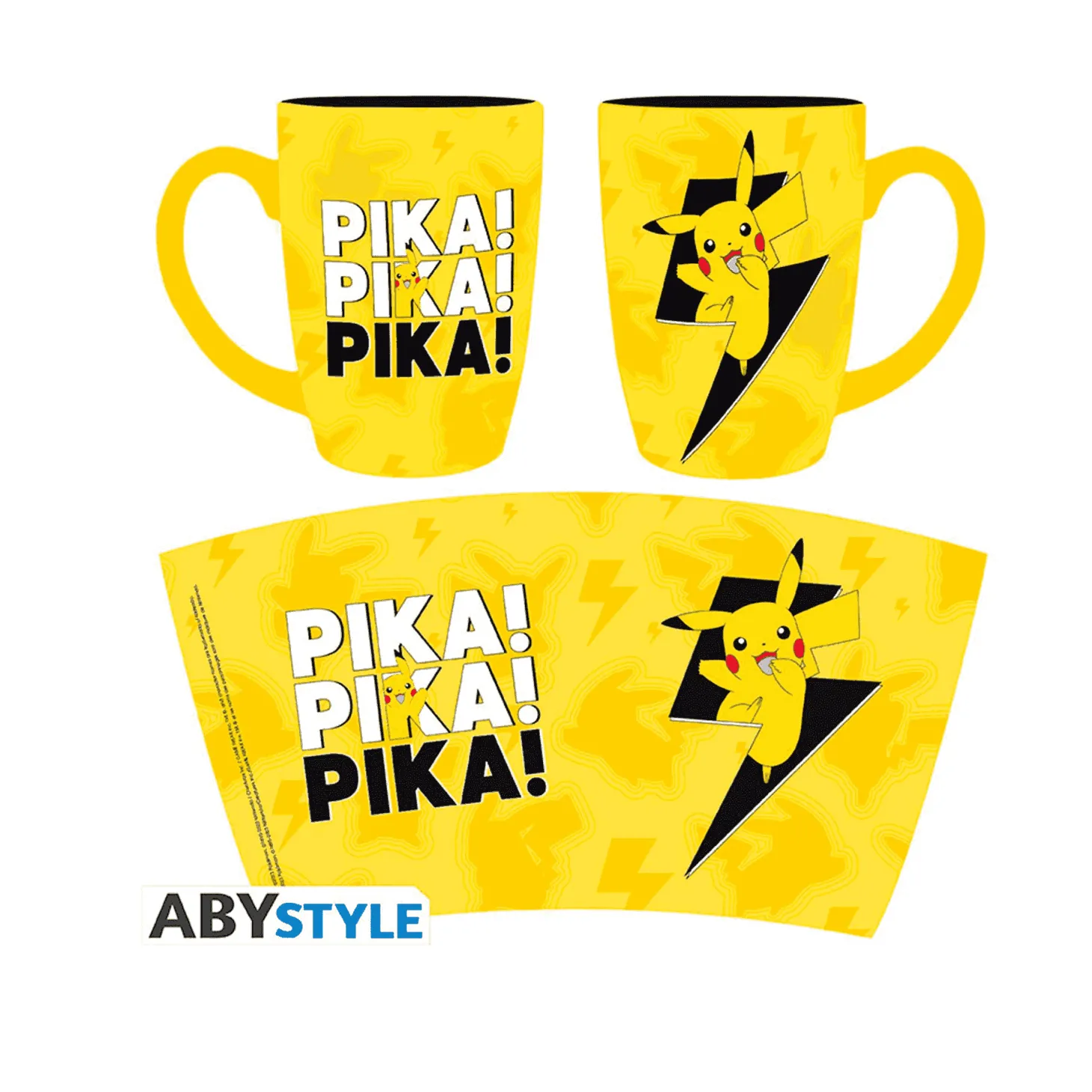 Raza Pokémon Pikachu Eletric Mug de 400 ml