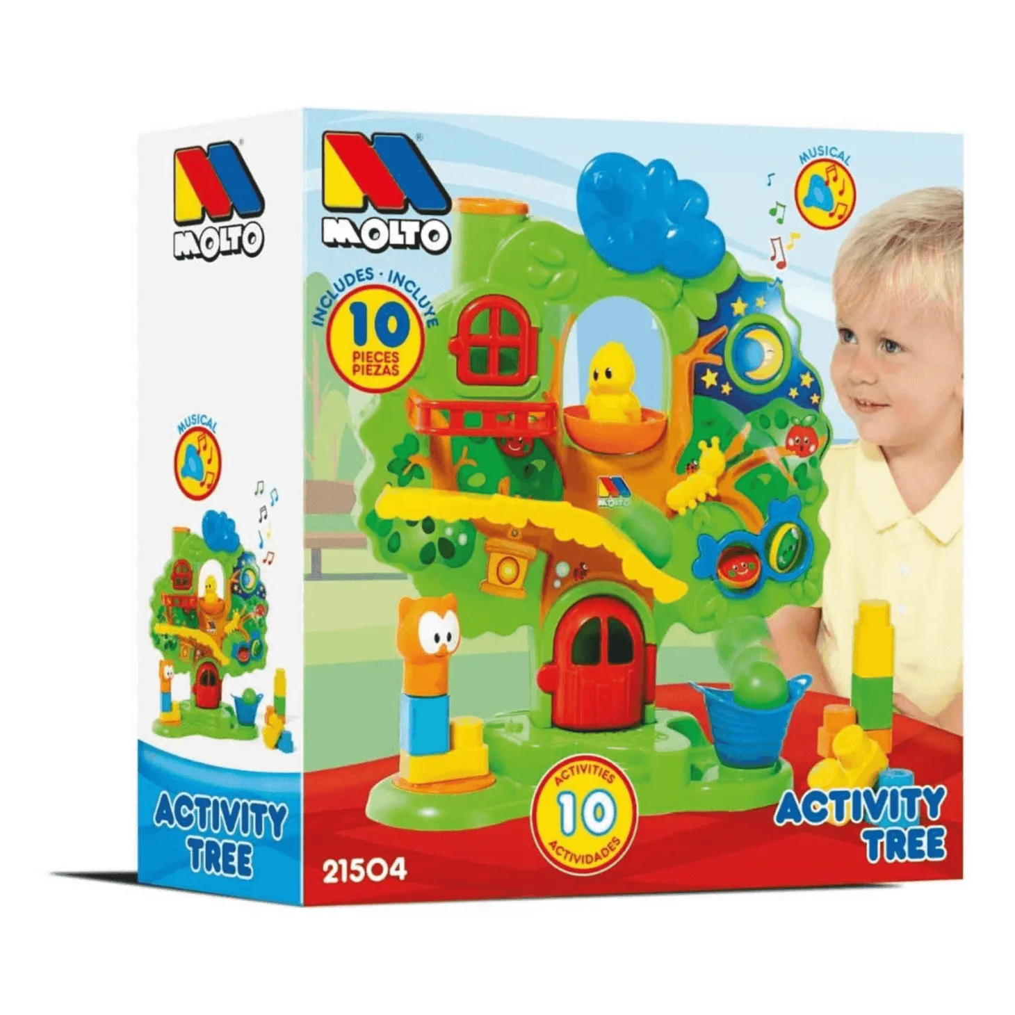 Árbol de Actividades Musical y 10 Molto Bloques