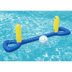 Red Hinchable Voleyball Juego de Piscina 241x61 cm