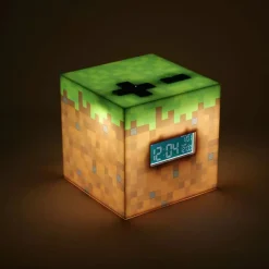 Reloj despertador Minecraft Digital