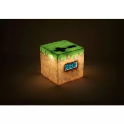 Reloj despertador Minecraft Digital