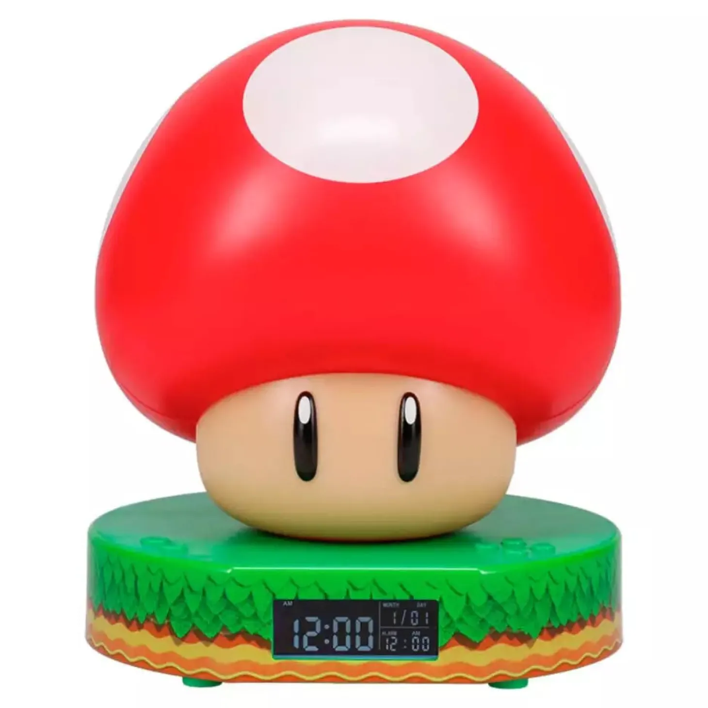 Reloj despertador Super Mushroom digital