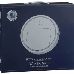 Romba Gris Aspirador robótico de juguete interactivo Role Planet