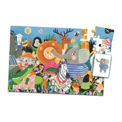 Rompecabezas Busca y Encuentra Animales Graciosos