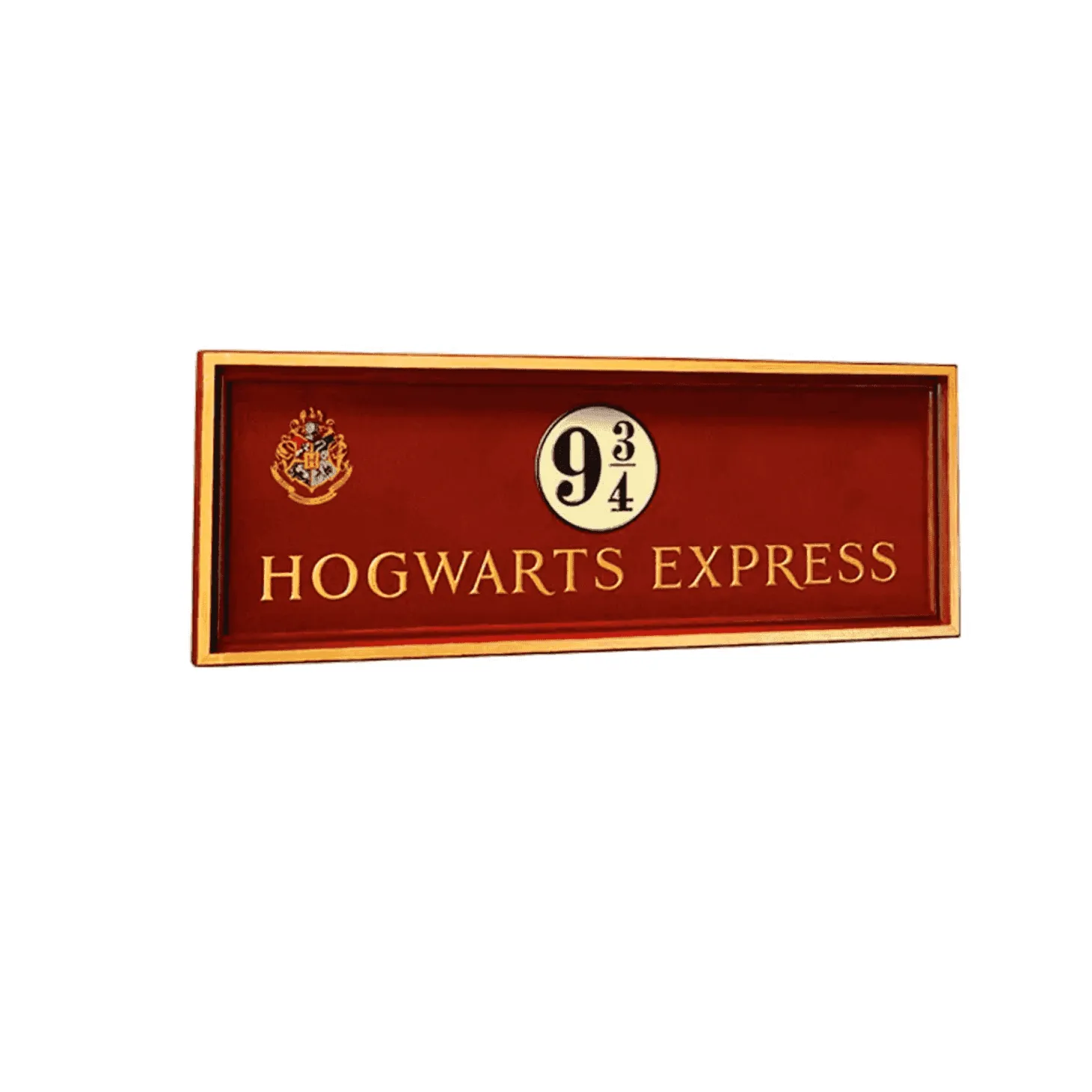 Réplica cartel andén 9 3/4 harry potter