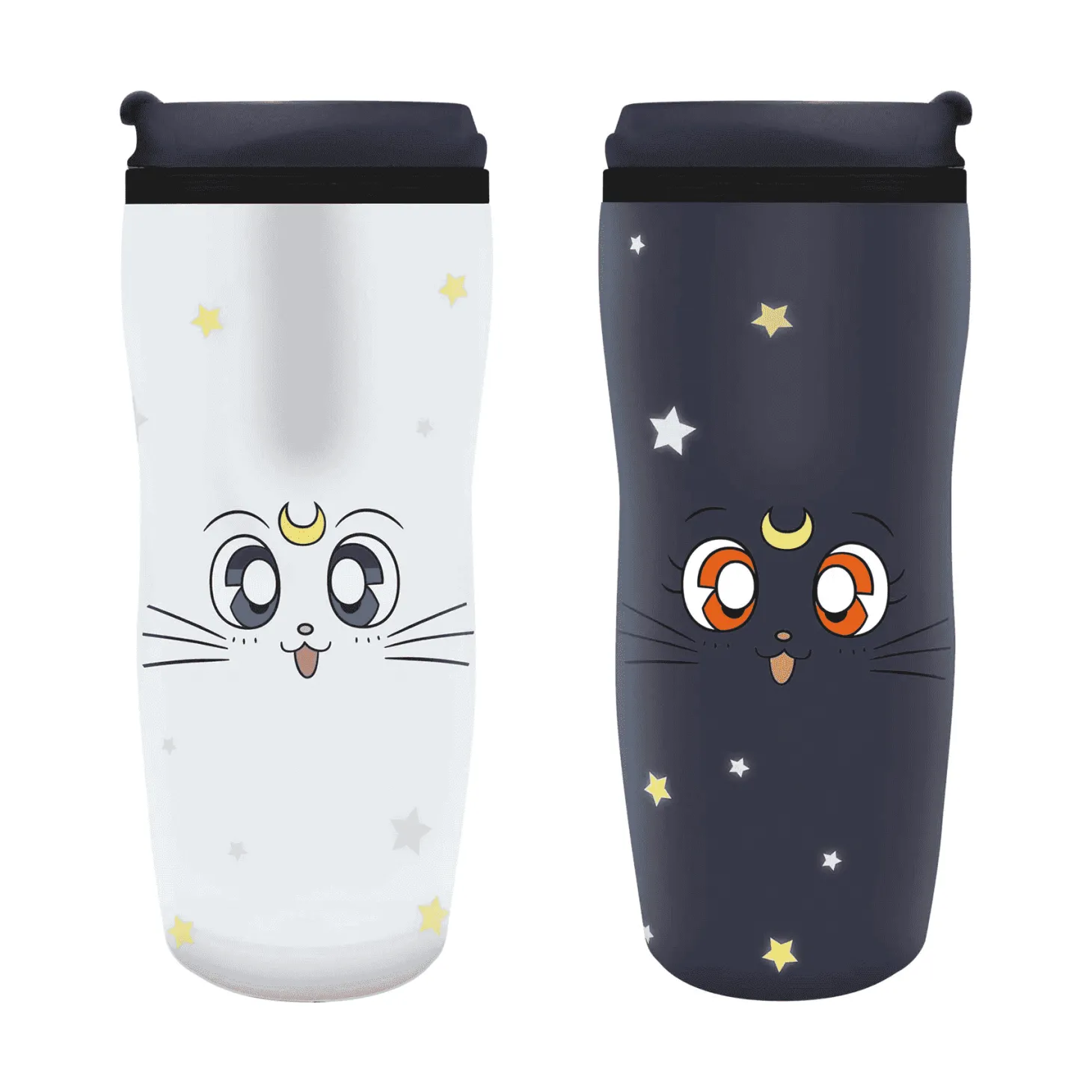 Sailor Moon Taza de Viaje Luna y Artemisa 355 ml