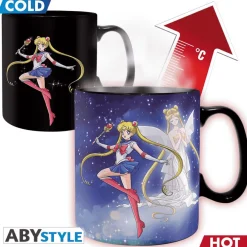 Sailor Moon Taza Efecto Térmico Sailor&Chibi 460 ml
