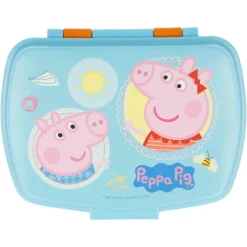 Sandwichera Peppa Pig: ¡Lleva tu merienda con estilo!