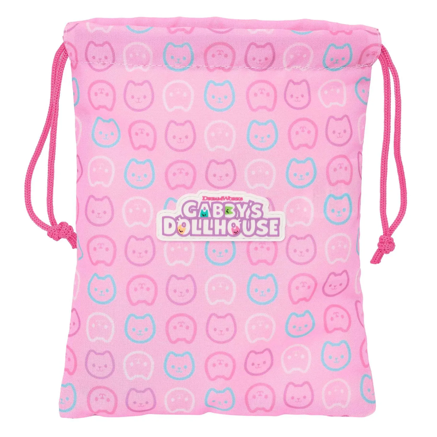 Saquito de Merienda Gabby´s Dollhouse 25 cm - Ideal para Guardería