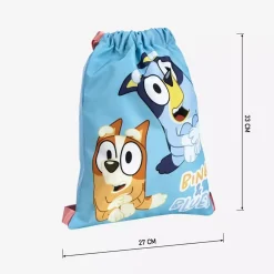 Saquito Escolar Bluey 33cm Artesania Cerdá