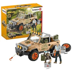 Schleich Todoterreno Con Cabrestante