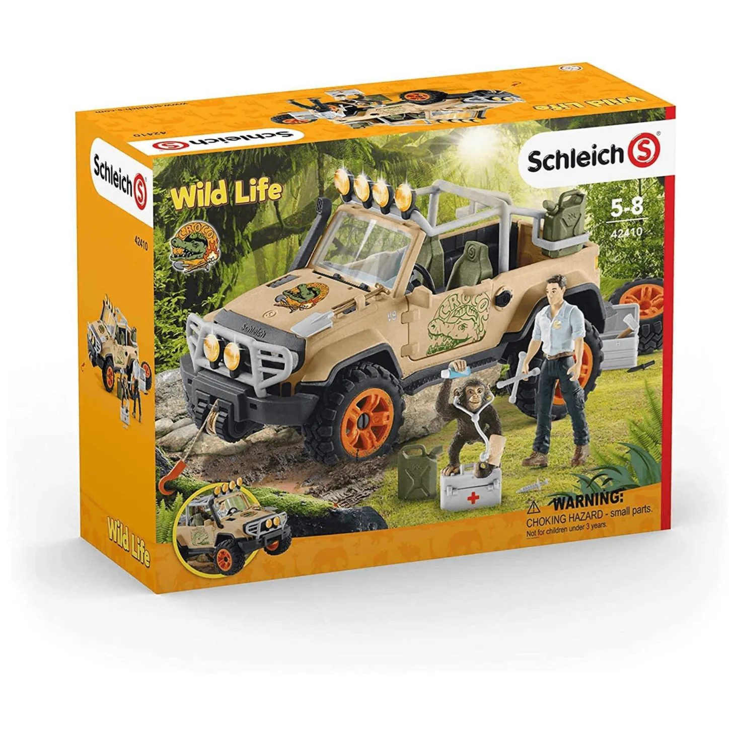 Schleich Todoterreno Con Cabrestante