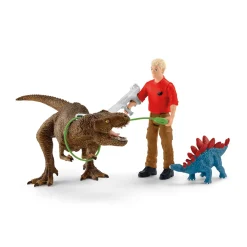 Schleich Pllayset Ataque de Tyrannosaurus rex