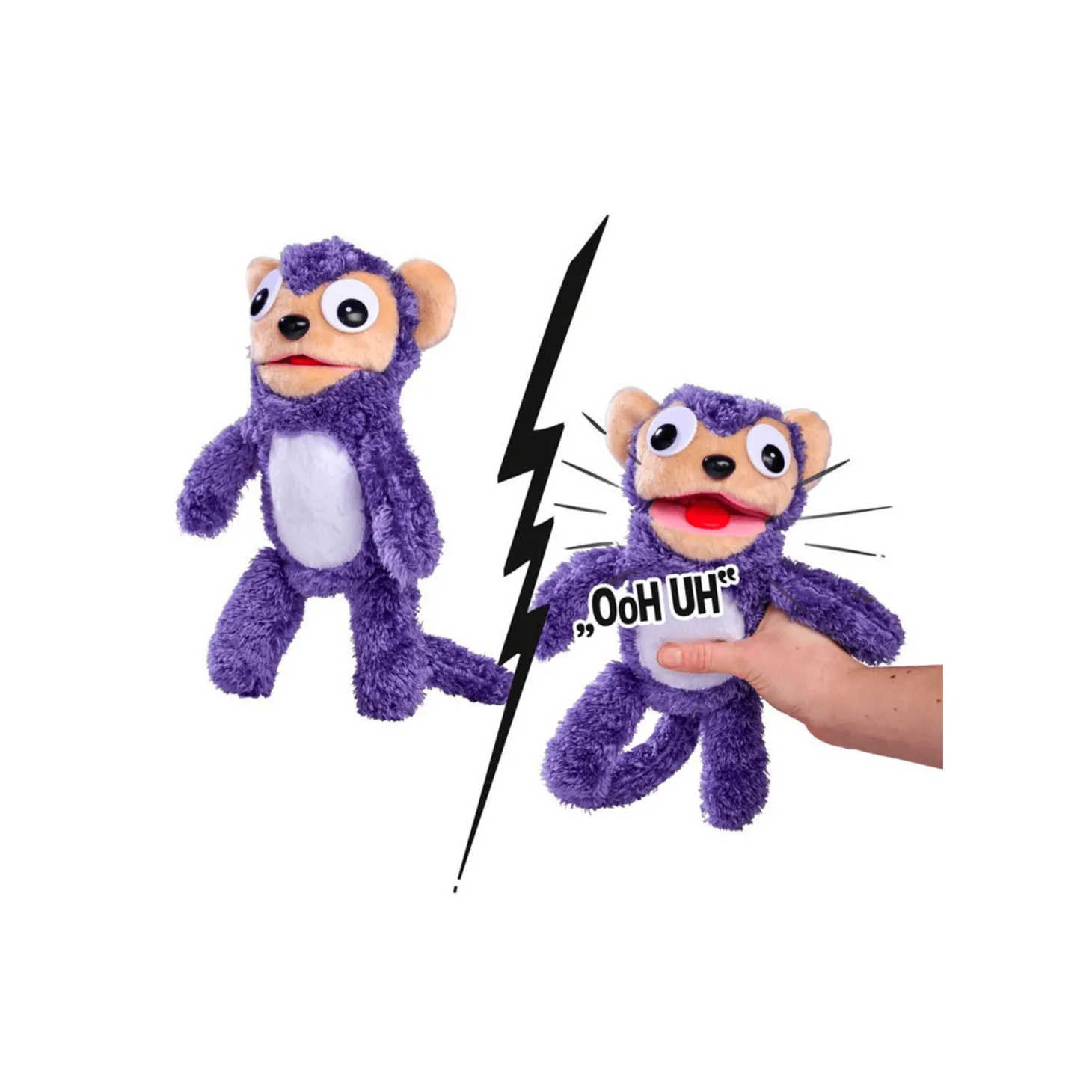 Screamerz Mono de Peluche: ¡El Peluche que Grita y Hace Reír a Todos!