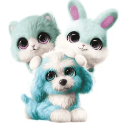 Scruff-a-Luvs Pet Scruffs Sorpresa Azul / Pack Individual
