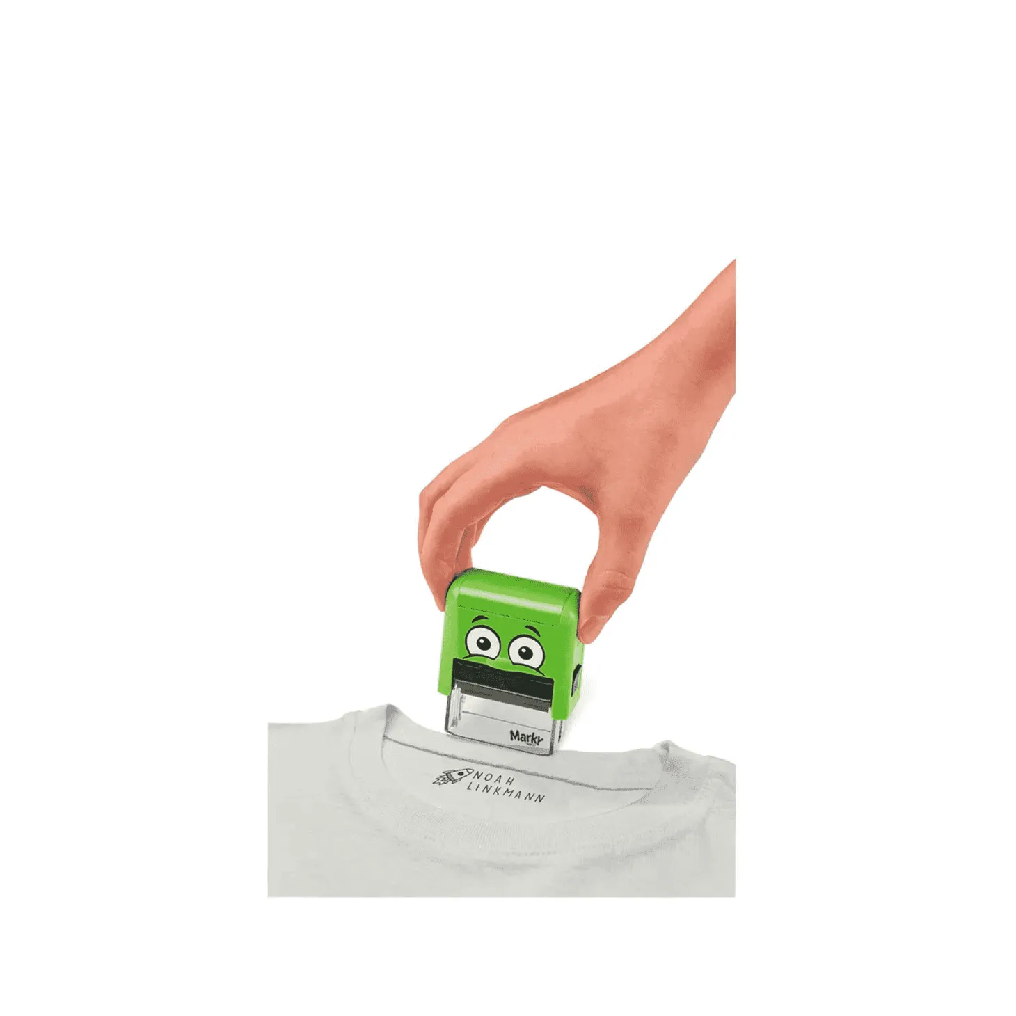 Sello Marcador De Ropa Marky Infantil Verde