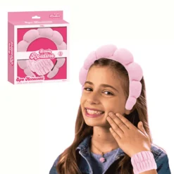 Set Accesorios Spa Beauty Routine Diadema + Muñequera