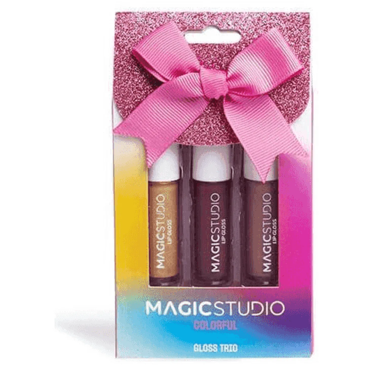Set de Brillos de Labios Magic Studio Colorful Gloss Trio