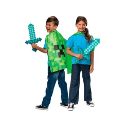 Set de Capa y Espada de Minecraft para Niños