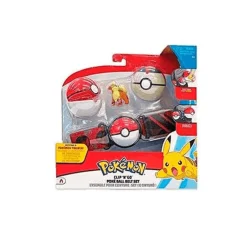 Set de Cinturón Pokémon Clip ´N´ Go con Poké Balls y Figura de Pikachu