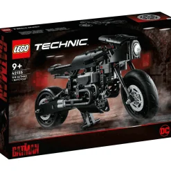Set de juguete para construir LEGO Technic 42155 THE BATMAN BATMOTO 641 piezas